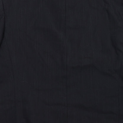 Mens UK Size 40 Benvenuto Regular Black Suit Jacket