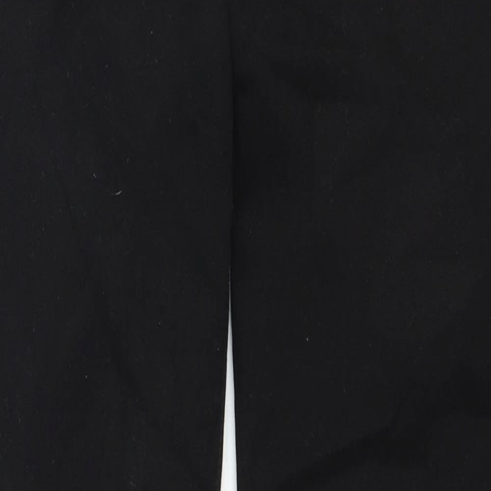 711 Skinny Womens Black Herringbone Cotton Skinny Jeans Size 28 in Regular Zip