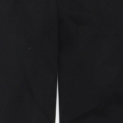 711 Skinny Womens Black Herringbone Cotton Skinny Jeans Size 28 in Regular Zip