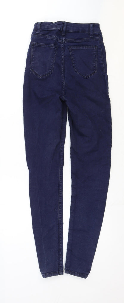 Womens UK Size 6 Marks and Spencer Regular Fit Skinny Blue Jeans