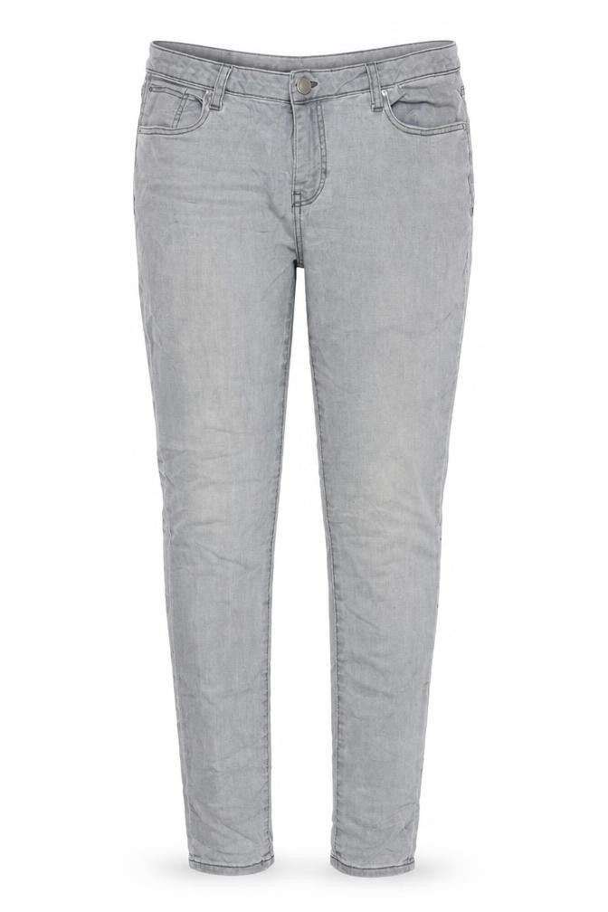 Womens UK Size 12 H&M Regular Fit Skinny Grey Jeans