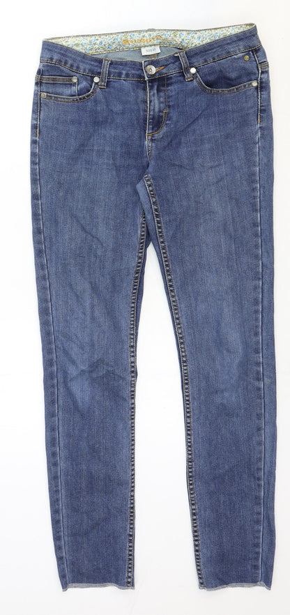 Clement Denim Womens Blue Cotton Skinny Jeans Size 29 in Regular Zip