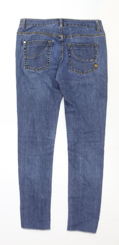 Clement Denim Womens Blue Cotton Skinny Jeans Size 29 in Regular Zip