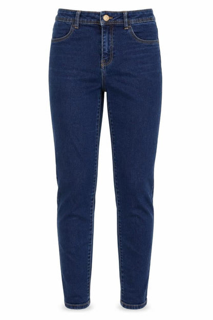 Womens UK Size 26 in Mango Regular Fit Tapered Blue Jeans