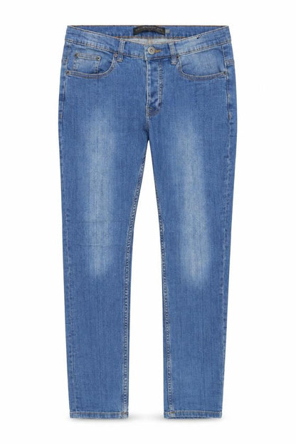 Mens UK Size 34 in Seven Series Slim Fit Skinny Blue Jeans