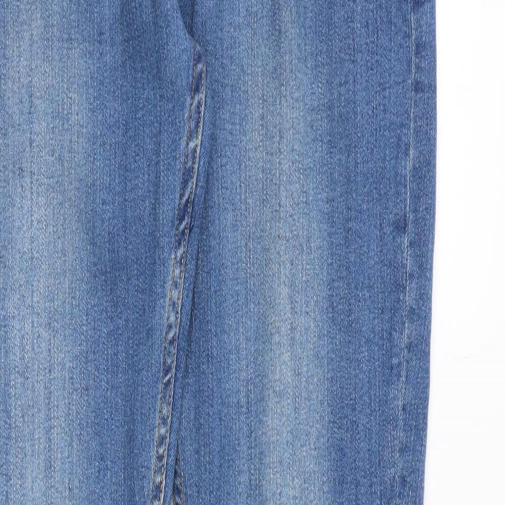 Mens UK Size 34 in Seven Series Slim Fit Skinny Blue Jeans