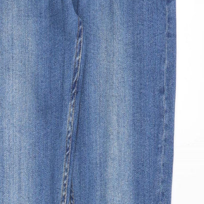 Mens UK Size 34 in Seven Series Slim Fit Skinny Blue Jeans