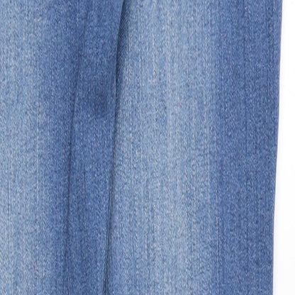 Mens UK Size 34 in Seven Series Slim Fit Skinny Blue Jeans