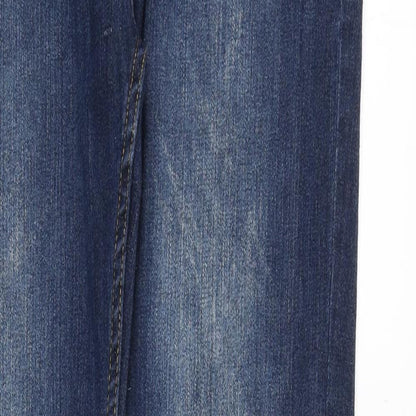 Mens UK Size 30 in Seven Series Slim Fit Skinny Blue Jeans