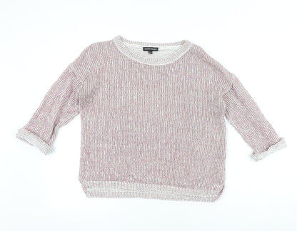 Womens UK Size 10 Warehouse Pink Pullover Jumper