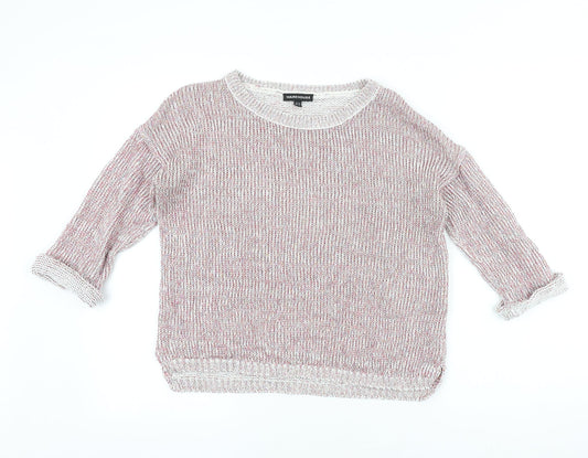 Womens UK Size 10 Warehouse Pink Pullover Jumper