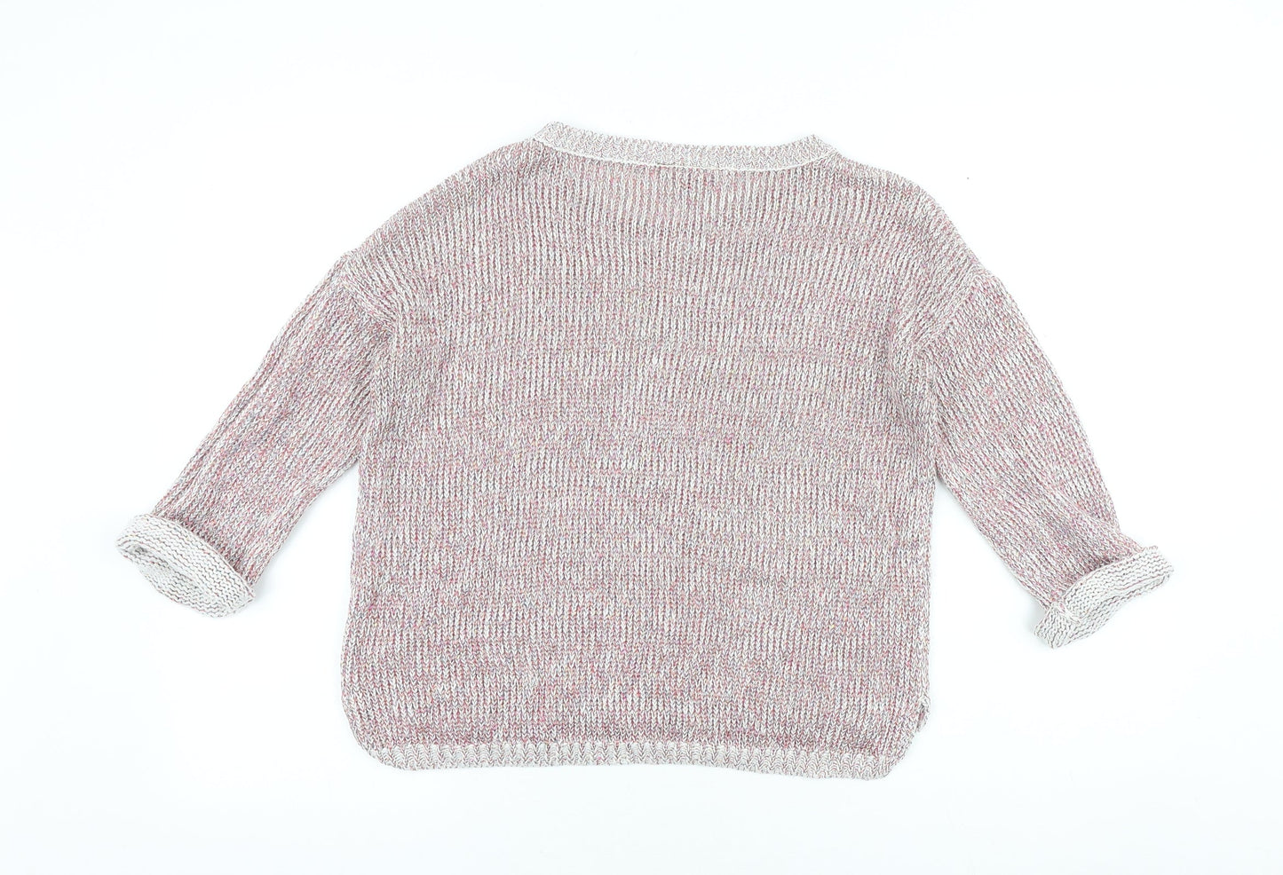Womens UK Size 10 Warehouse Pink Pullover Jumper