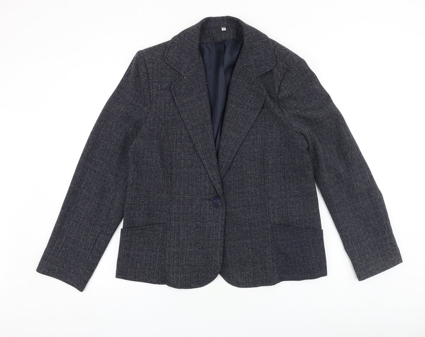 Womens UK Size 10 EWM Blue Jacket