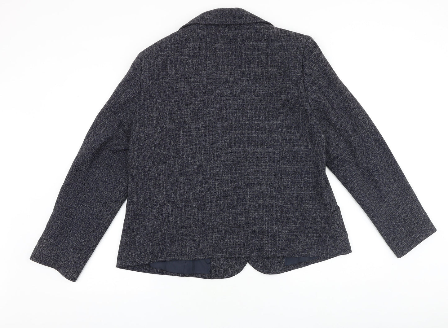 Womens UK Size 10 EWM Blue Jacket