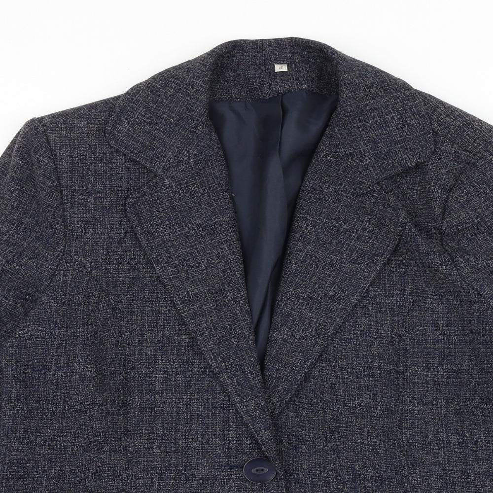 Womens UK Size 10 EWM Blue Jacket