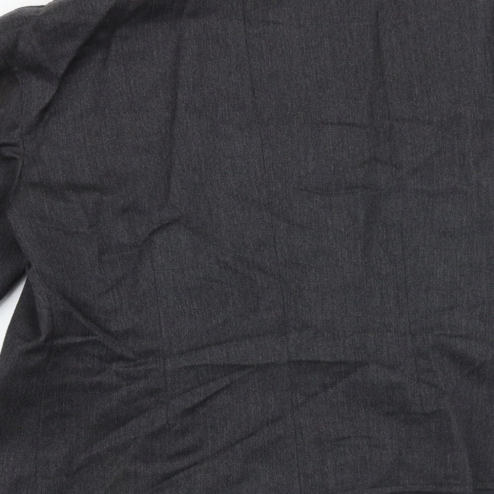 NEXT Womens Grey Wool Jacket Blazer Size 16