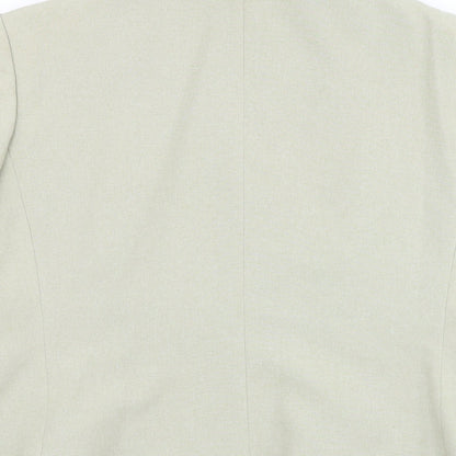 BHS Womens Beige Polyester Jacket Blazer Size 20