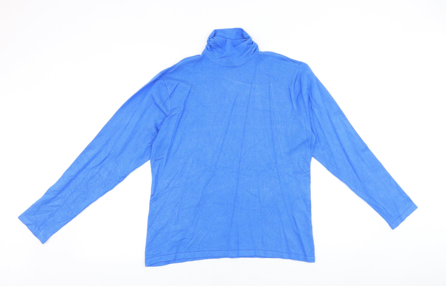 Womens UK Size 16 Emreco Blue Pullover Jumper
