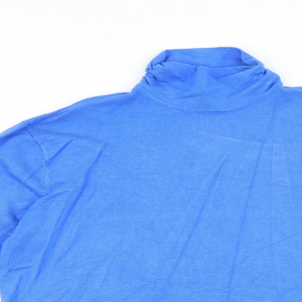 Womens UK Size 16 Emreco Blue Pullover Jumper