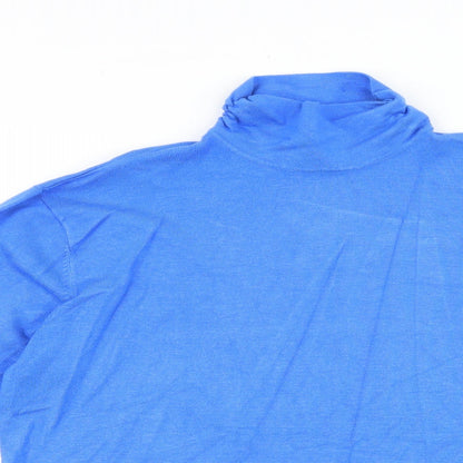 Womens UK Size 16 Emreco Blue Pullover Jumper