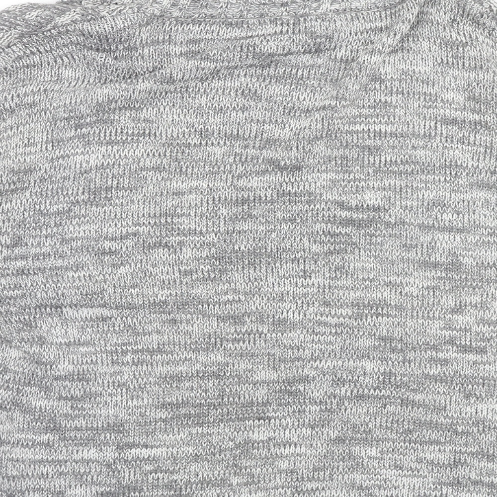 Womens UK Size M Peacocks Grey Pullover Jumper