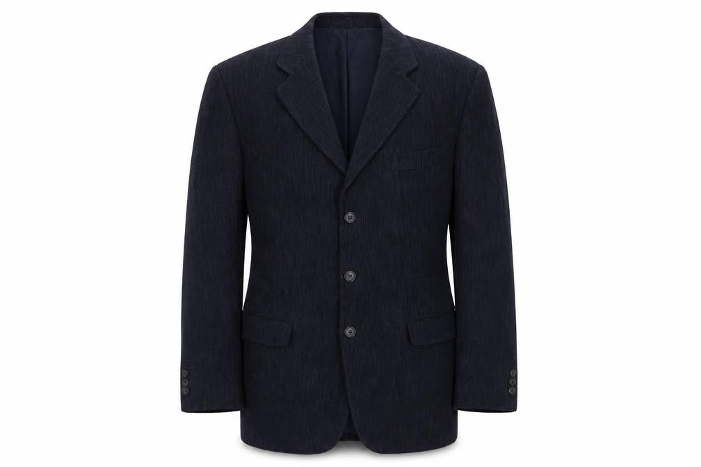 Mens UK Size 40 Marks and Spencer Regular Blue Suit Jacket