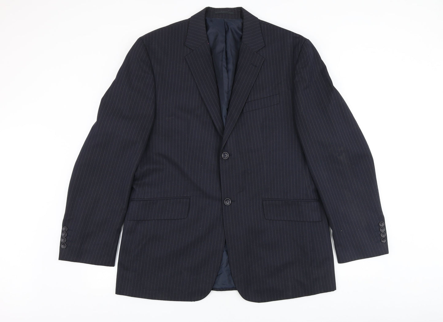 Mens UK Size 44 Burton Regular Blue Suit Jacket