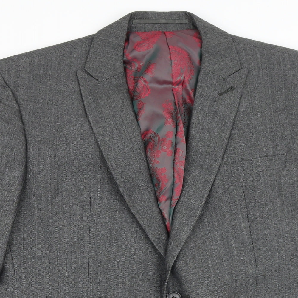 Mens UK Size 40 NEXT Regular Grey Suit Jacket