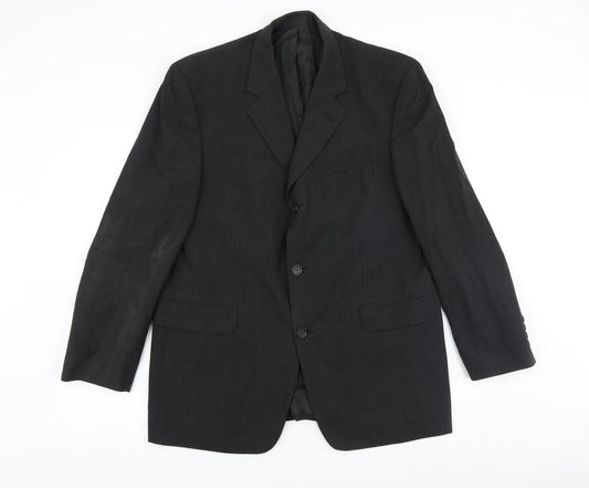 Mens UK Size 42 Tom English Regular Grey Suit Jacket