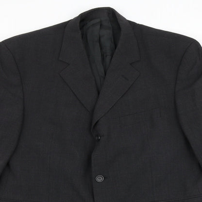 Mens UK Size 42 Tom English Regular Grey Suit Jacket