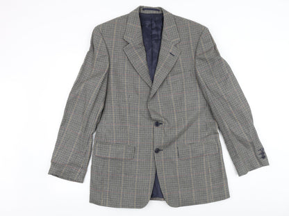 Mens UK Size 38 West Brook Regular Multicoloured Suit Jacket