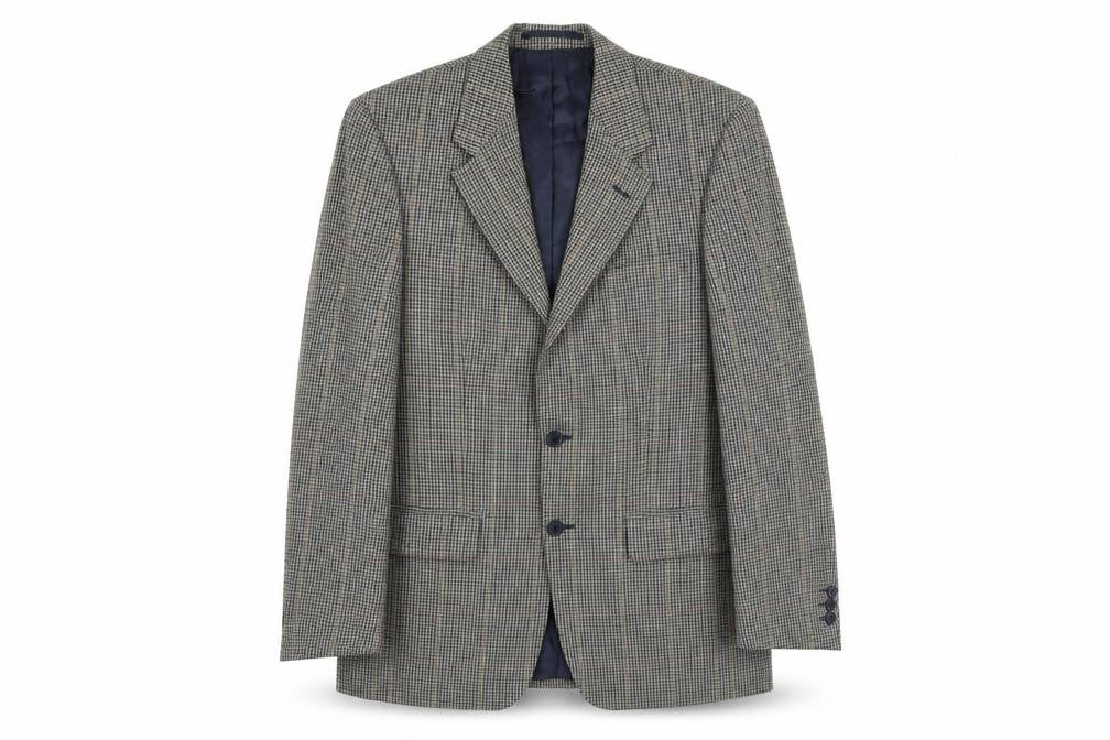 Mens UK Size 38 West Brook Regular Multicoloured Suit Jacket
