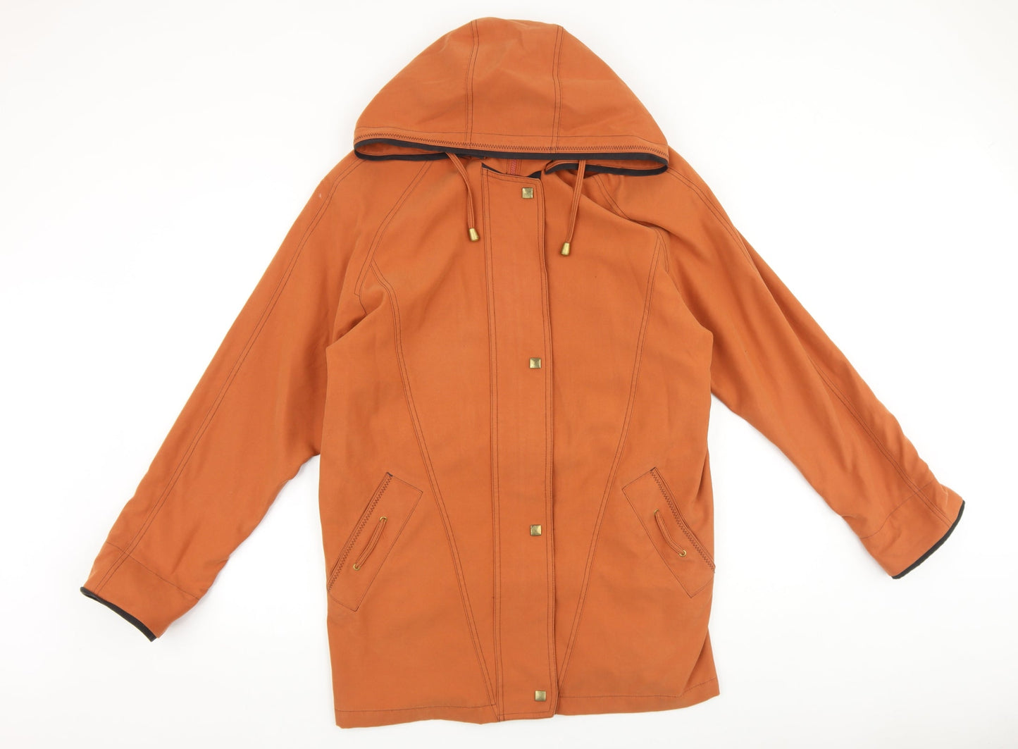 Womens UK Size 10 Essentials Orange Jacket