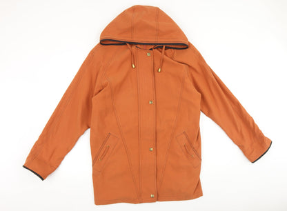 Womens UK Size 10 Essentials Orange Jacket