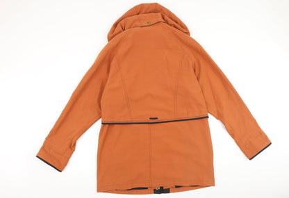 Womens UK Size 10 Essentials Orange Jacket
