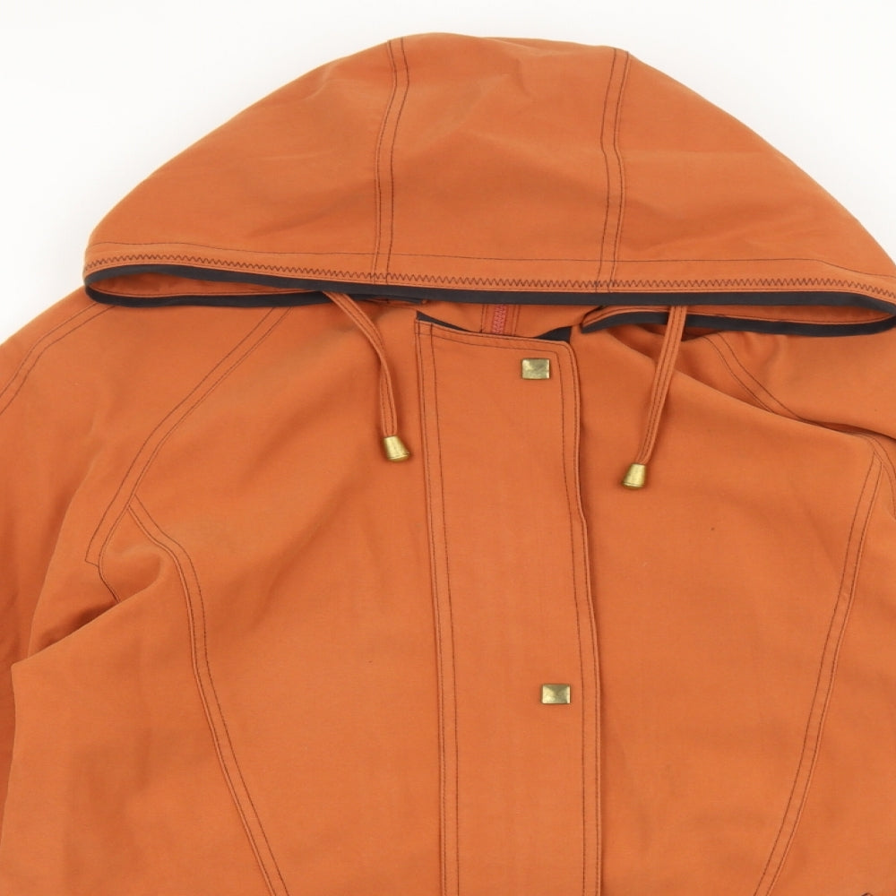 Womens UK Size 10 Essentials Orange Jacket