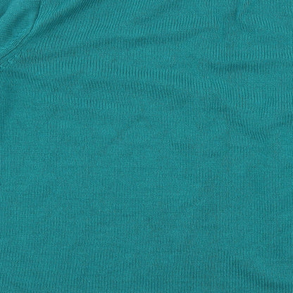 Womens UK Size L Bonmarché Green Pullover Jumper