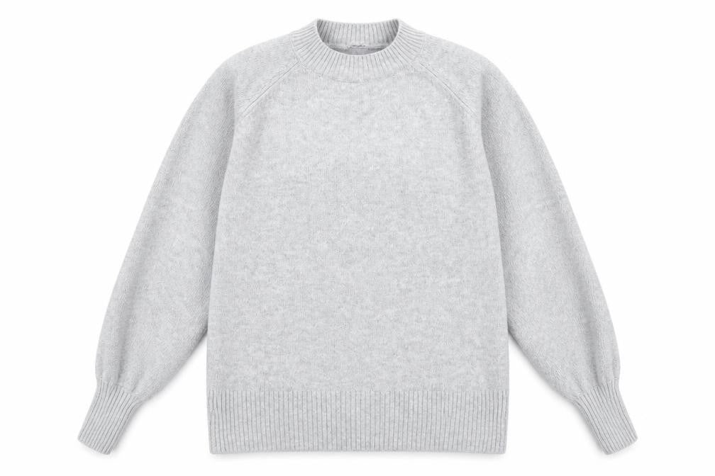 Womens UK Size M Papaya Grey Pullover Jumper