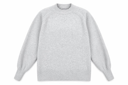 Womens UK Size M Papaya Grey Pullover Jumper