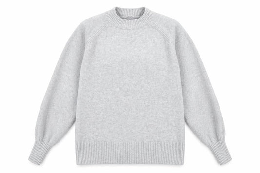 Womens UK Size M Papaya Grey Pullover Jumper