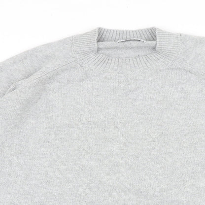 Womens UK Size M Papaya Grey Pullover Jumper