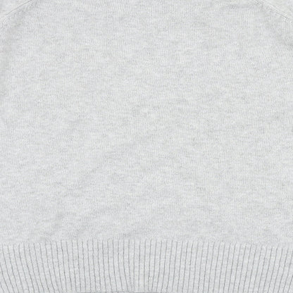 Womens UK Size M Papaya Grey Pullover Jumper