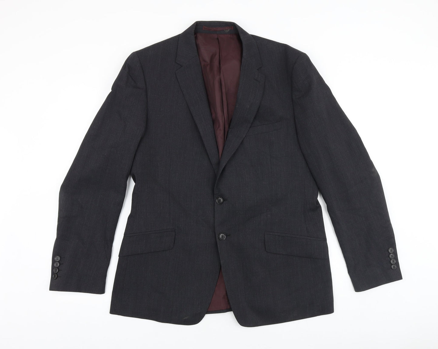 Mens UK Size 42 Marks and Spencer Regular Grey Suit Jacket