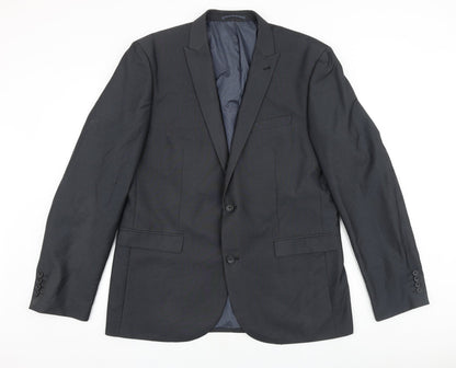 Mens UK Size 44 NEXT Regular Grey Suit Jacket