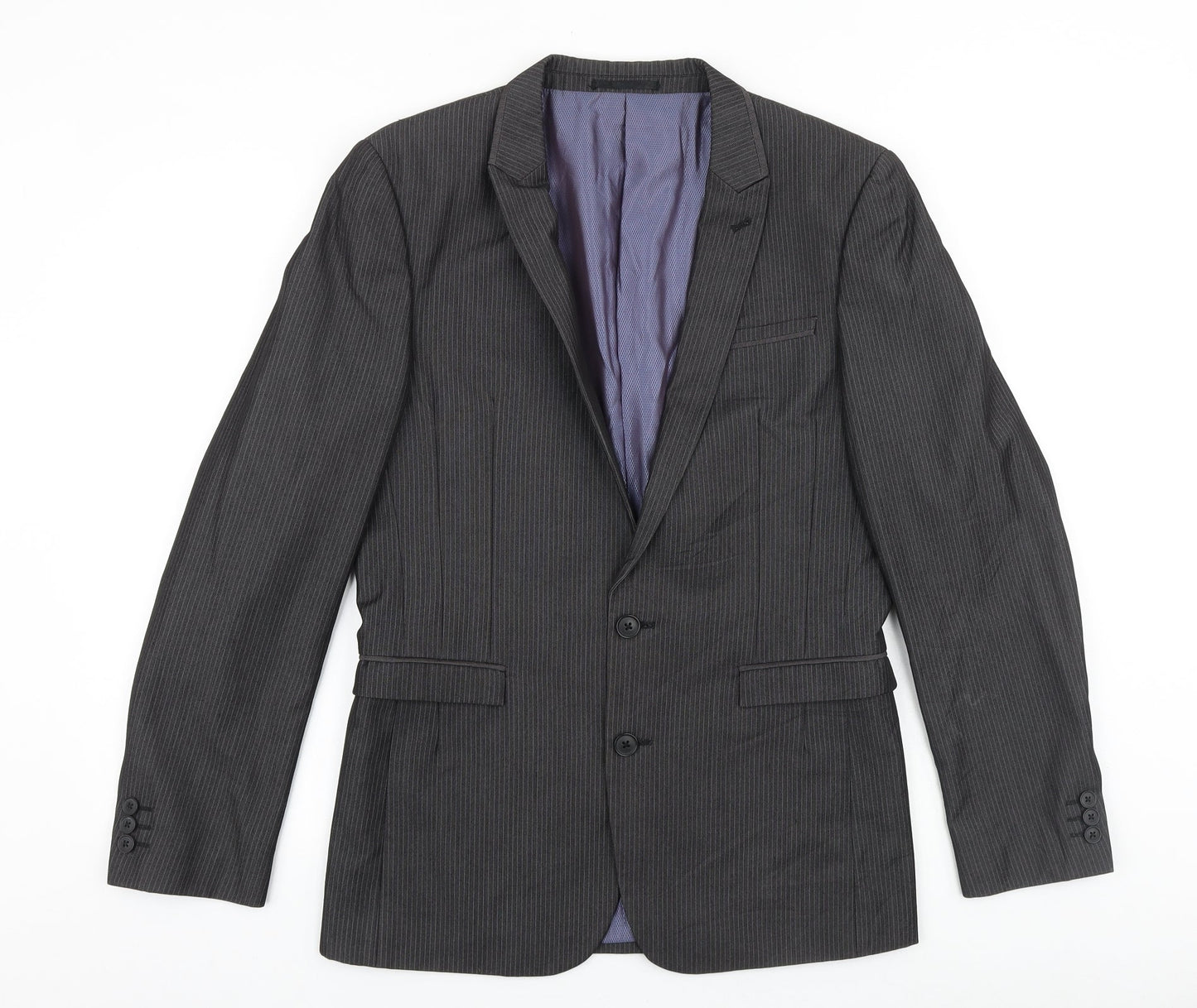 Mens UK Size 34 NEXT Regular Grey Suit Jacket