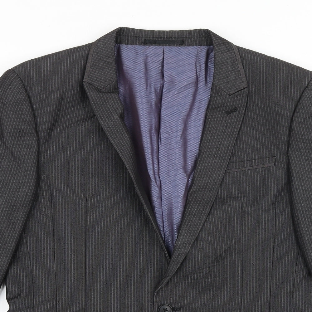 Mens UK Size 34 NEXT Regular Grey Suit Jacket