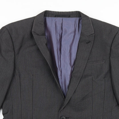 Mens UK Size 34 NEXT Regular Grey Suit Jacket