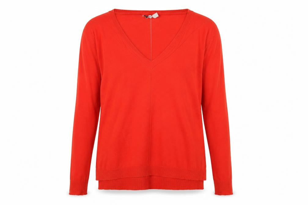 Womens UK Size 8 NEXT Red Pullover Jumper
