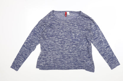 Womens UK Size S H&M Blue Pullover Jumper