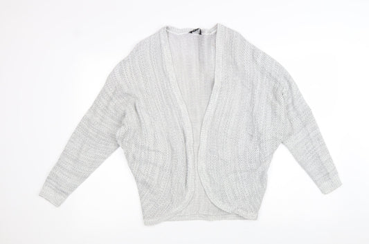 Womens UK Size 8 Select Grey Cardigan Jumper